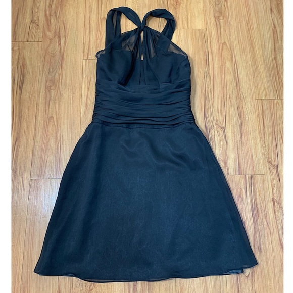 Belsoie Black Halter Holiday Dress - Picture 3 of 11